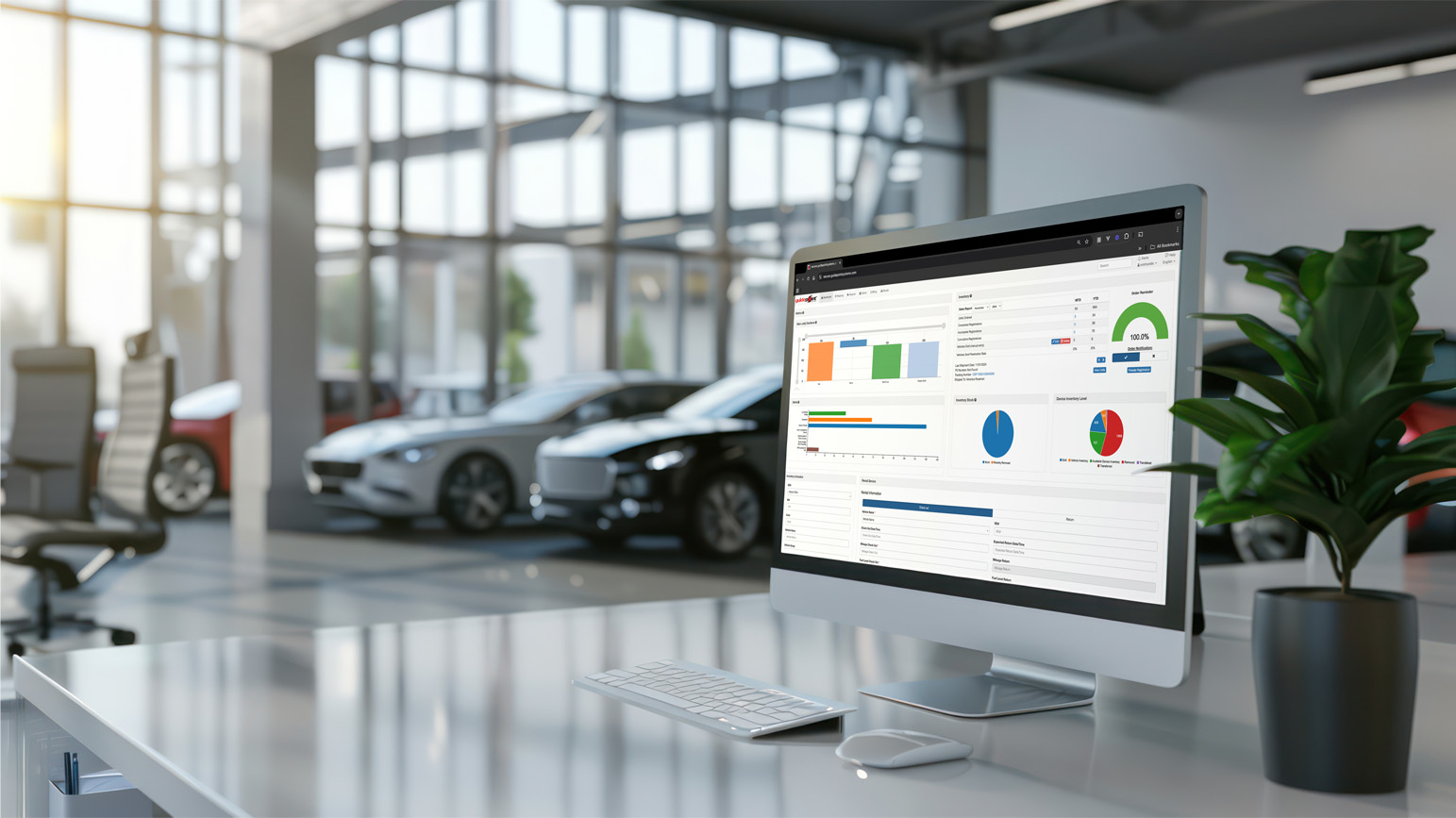 Dealer Dashboard Showroom Floor